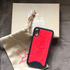 Christian Louboutin iPhone X case
